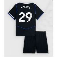 Chelsea Wesley Fofana #29 Tretí Detský futbalový dres 2025-26 Krátky Rukáv (+ trenírky)